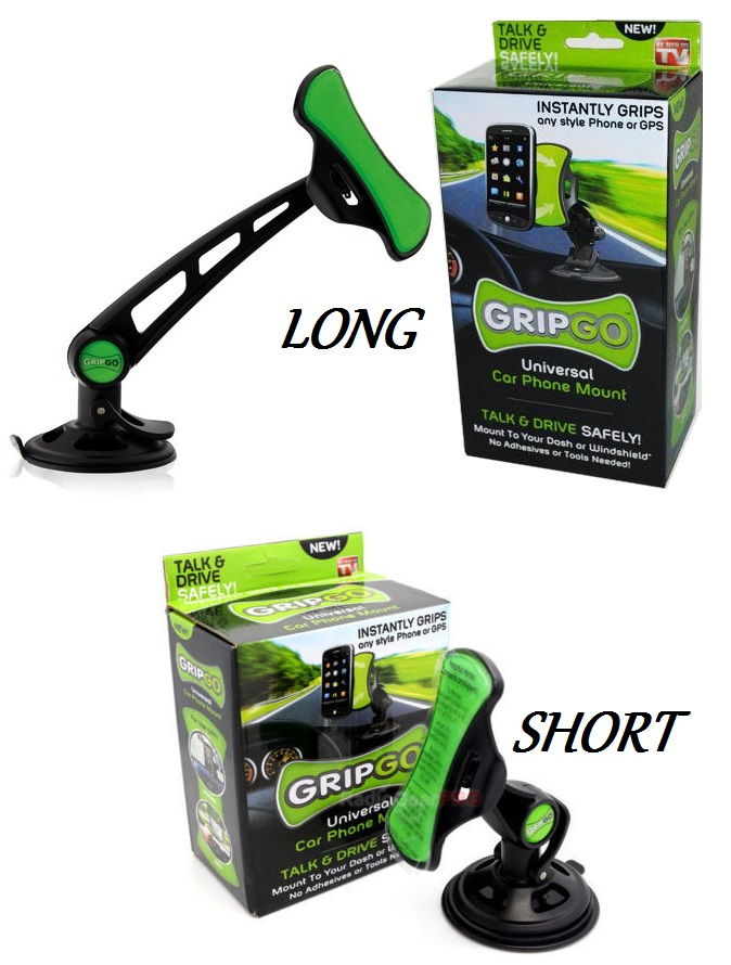 GripGo grip go Universal Car phone holder mount 360 Degree anti-skiddi